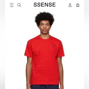 Comme Des Garçons Tshirt fits like a S/M